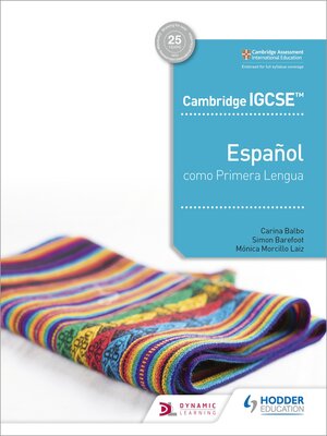 cover image of Cambridge IGCSE<sup>TM</sup> Español como Primera Lengua Libro del Alumno